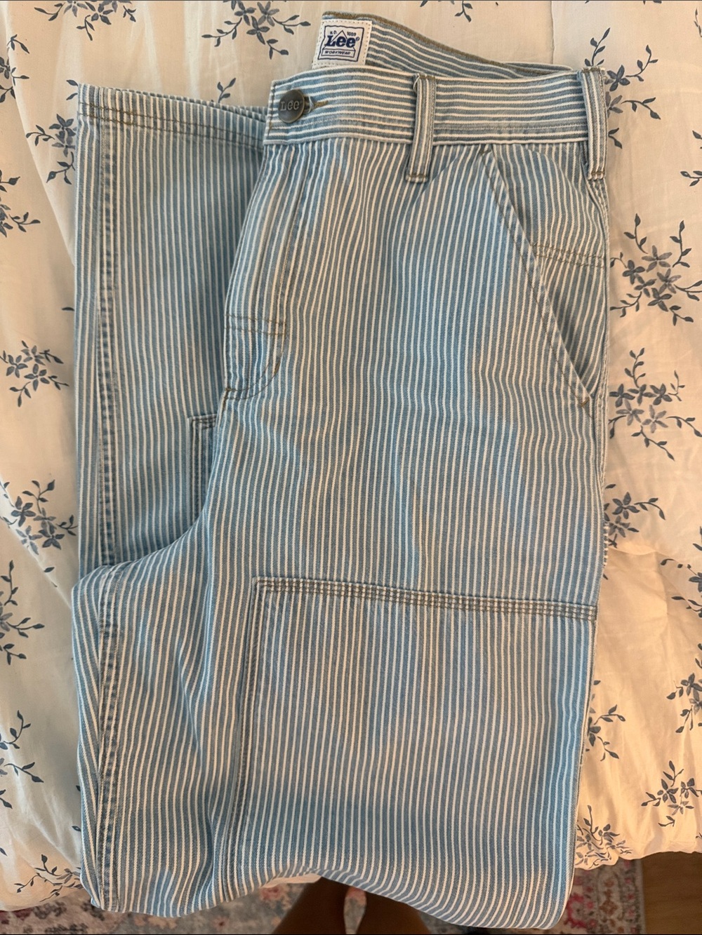 Lee Women’s Striped Carpenter Pants